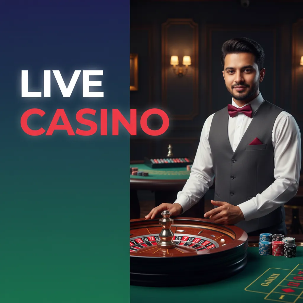 Baji Live casino streaming human dealers; on-camera roulette, blackjack, baccarat, Andar Bahar, and Teen Patti.