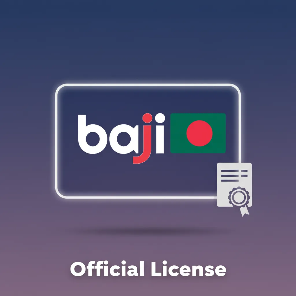 Official License certificate graphic for Bangladesh online betting; issuer and date in site footer and Terms.