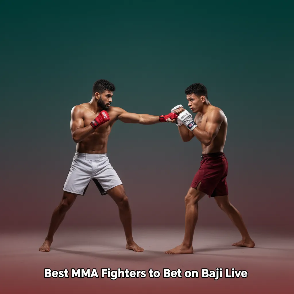 Baji Live MMA betting board: Makhachev, Volkanovski, Edwards, Adesanya, O&rsquo;Malley, Weili, Chimaev with win and method props.