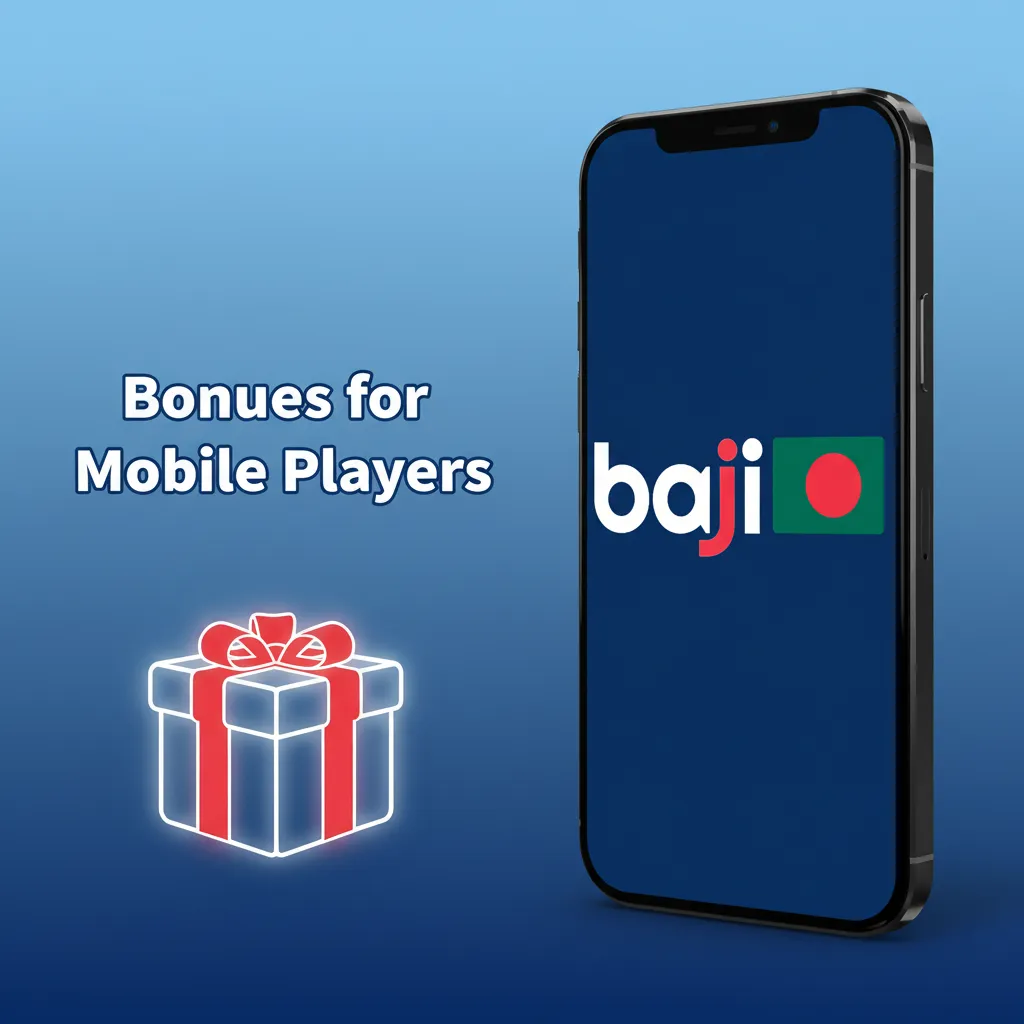 Phone showing mobile player bonuses: 77% sports welcome up to 7,777 BDT, reloads, free bets, spins, cashback.