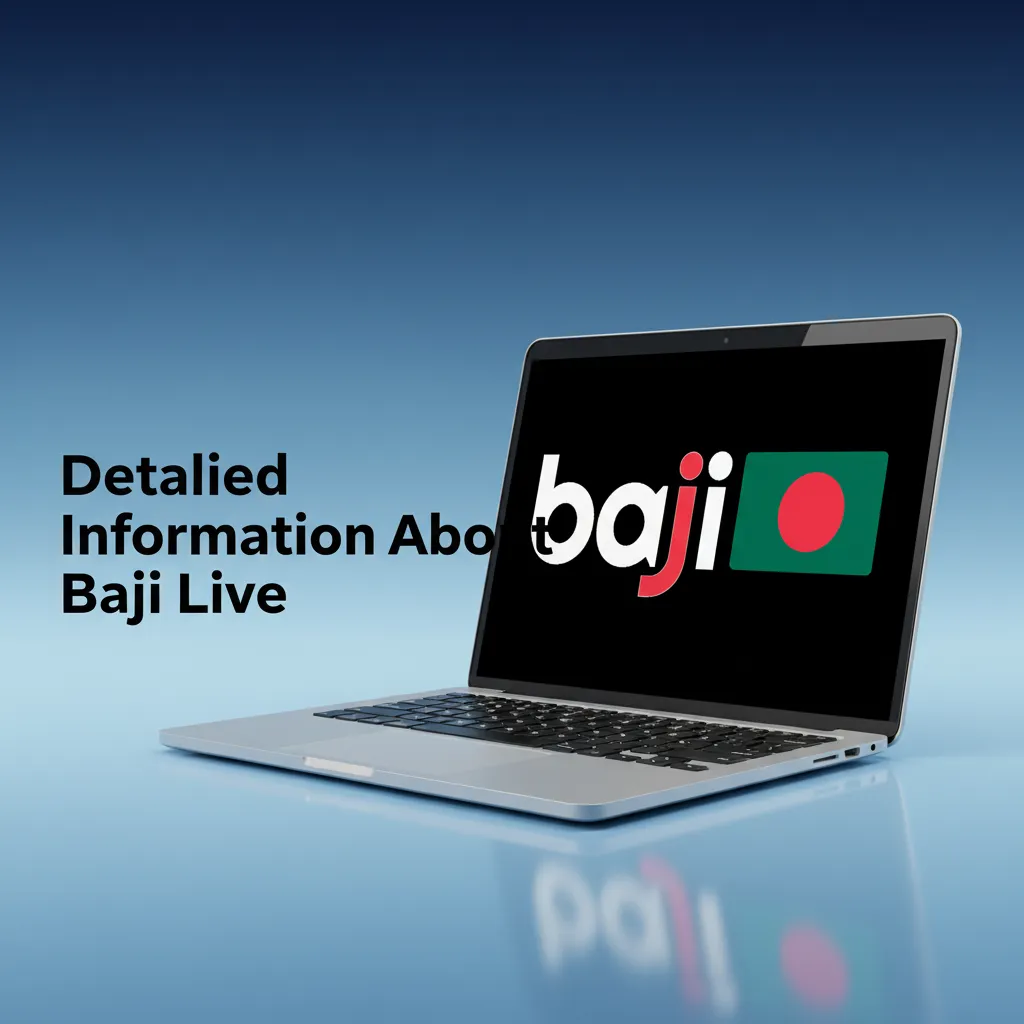 Baji Live info graphic: Bangladesh-focused sports and casino app, SSL and 2FA icons, English/Bangla toggle on phone screens.