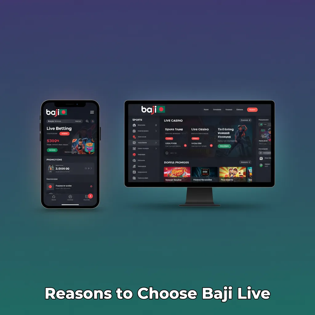 Baji Live: Bangladeshi betting, fast bKash/Nagad/Upay, sports and casino hub, Android app, chat/email support, BDT promos.